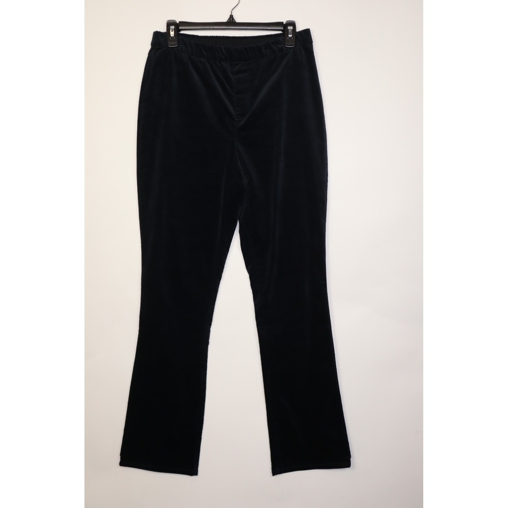 Isaac Mizrahi Live! Black Velvet Pants Size 8